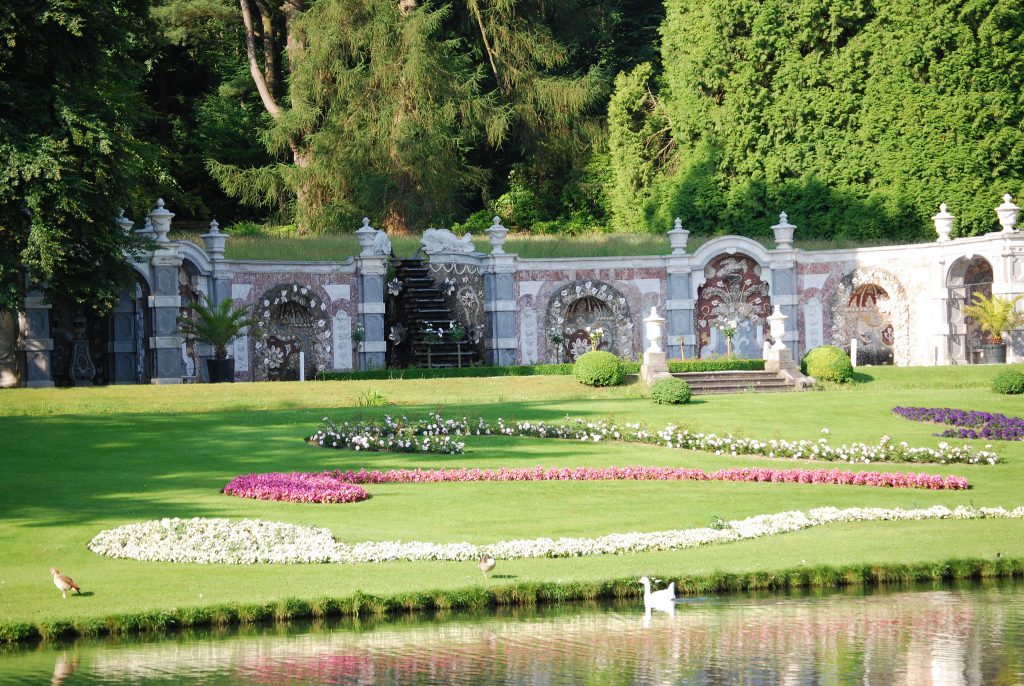 bedriegertjes met schelpengallerij kasteel Rosendael